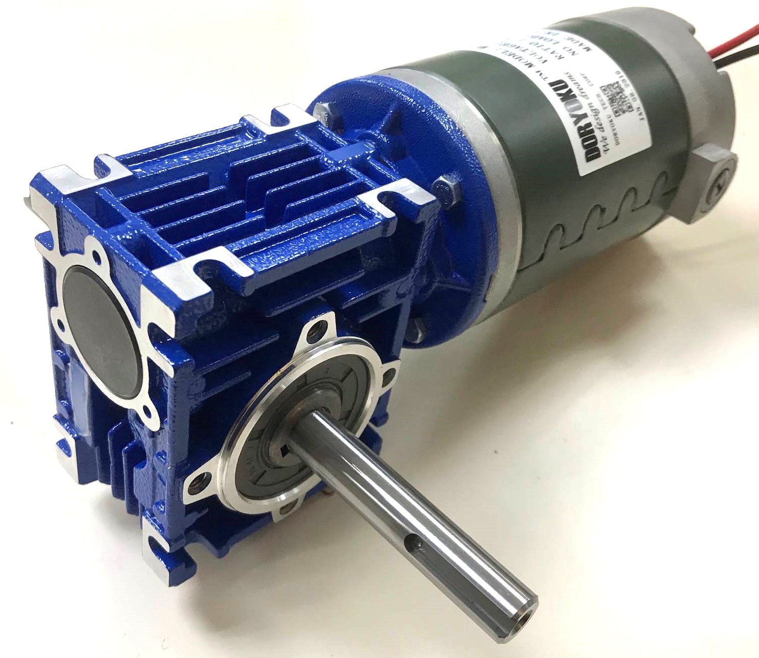 160W DIA80 Worm Gear Motor Manufacturer Doryoku Tech.